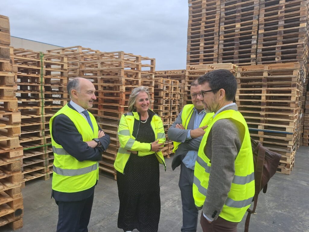 PERTE ECONOMIA CIRCULAR y visita del Delegado del Gobierno en Aragón