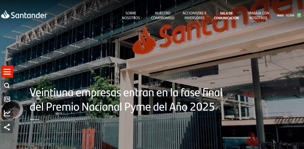 Premios Pyme del Año 2025 Banco Santander