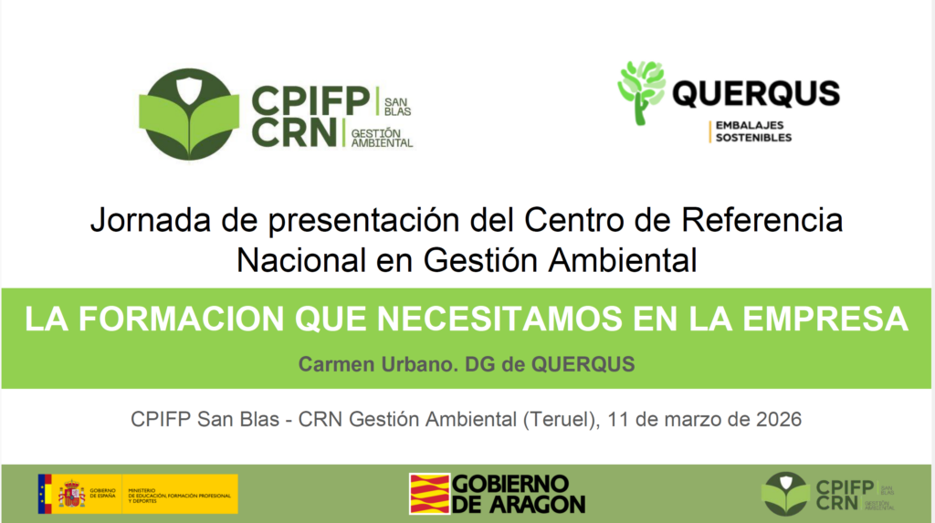 La formación medioambiental que necesitamos en las empresas - CRN San Blas, Teruel